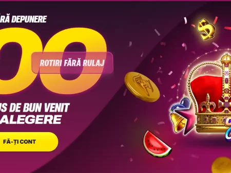 Activează 100 Rotiri Gratuite fără depunere și fără rulaj la Napoleon Casino