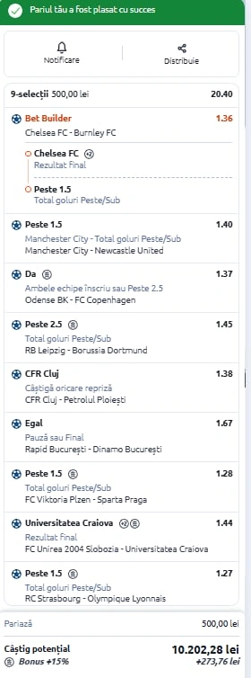 Bilet de weekend din fotbal 21.02.2026