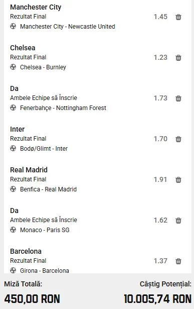 Biletul Săptămânii format cu AI