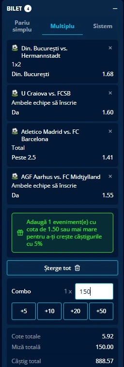 Biletul zilei azi la Mr Bit 12.02.2026