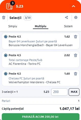 Biletul zilei din Pariuri Speciale 07.02.2026