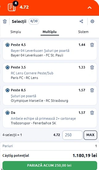 Biletul zilei din Pariuri Speciale 14.02.2026