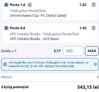Cota 2 din Cupa României 11.02