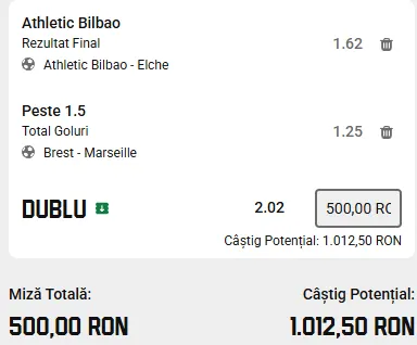 Cota 2 la Unibet 20 februarie