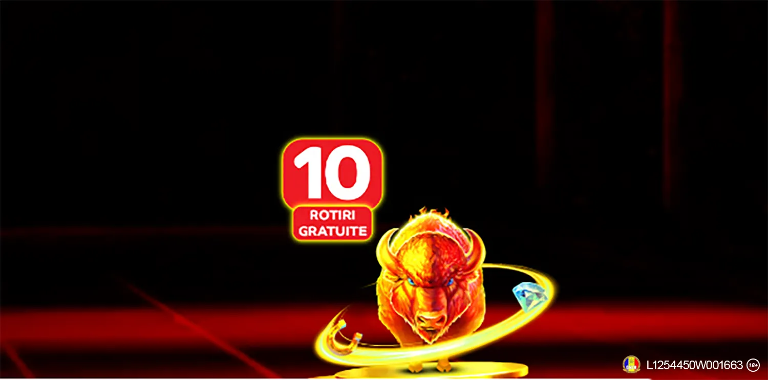 Obține 10 Rotiri Gratuite fără depunere la Casa Pariurilor, doar astăzi, 20 februarie