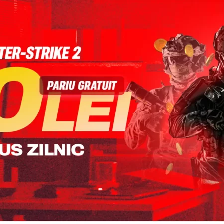 Pariază pe Counter Strike 2 și încasează 50 RON Pariu Gratuit la Superbet
