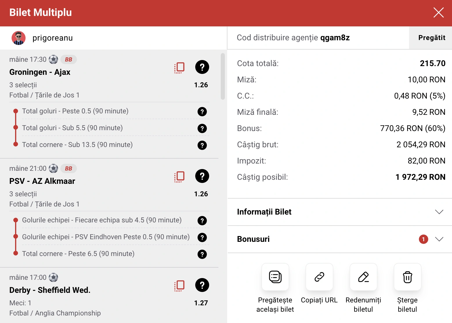 Bilet de weekend din fotbal la Casa Pariurilor în cotă uriașă, 07-08.03.2026