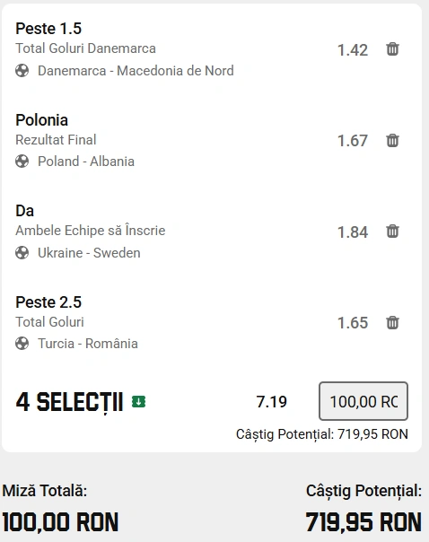 Biletul Zilei din barajul Campionatului Mondial, 26.03.2026