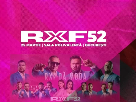 Cine transmite Gala RXF 52 Live pe 25 martie 2026?