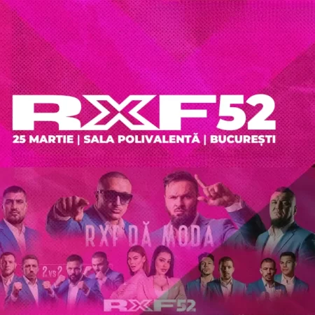 Cine transmite Gala RXF 52 Live pe 25 martie 2026?