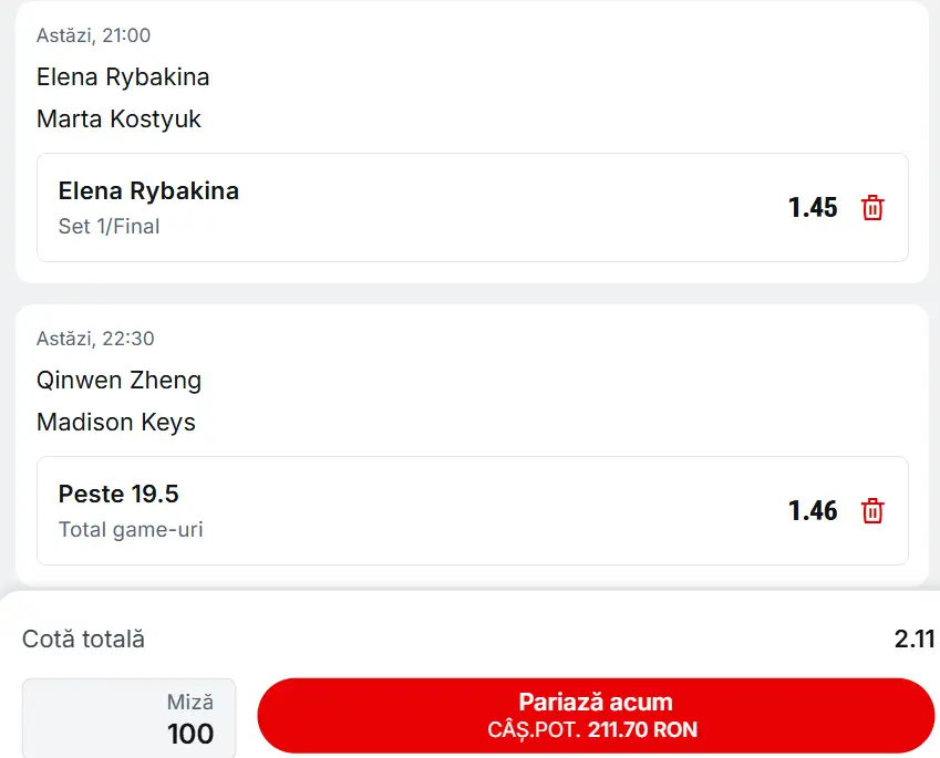 Cota 2 WTA Miami 2026 Open la Superbet - încredere în kazahă și echilibru între asiatică și americancă