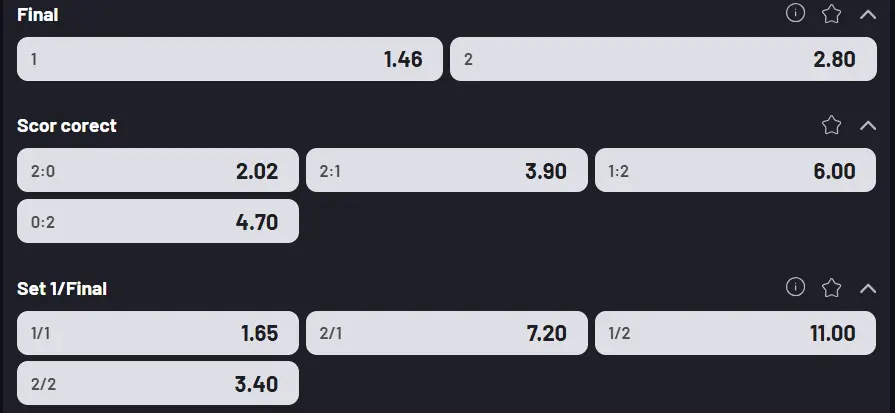 Cote pariuri la Maxbet - Elena Rybakina vs Elina Svitolina, semifinale Indian Wells 2026 avem echilibru și pe ”hârtie”