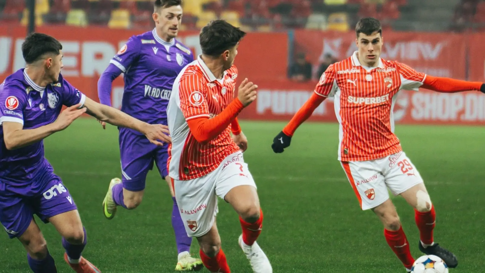 Dinamo - FC Argeș Piteștenii sunt în play-off