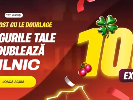 Le Doublage la Napoleon Games: joacă normal și câștigă dublu!