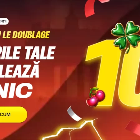 Le Doublage la Napoleon Games: joacă normal și câștigă dublu!