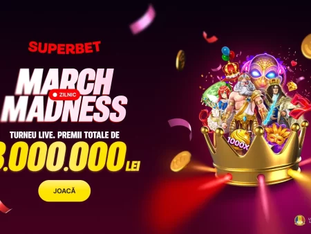 March Madness 2026 la Superbet – Ai parte de Turnee în fiecare zi pe tot parcursul lunii martie