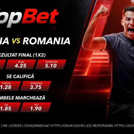 Turcia vs România: cote 1×2, cote calificare și statistici meci 