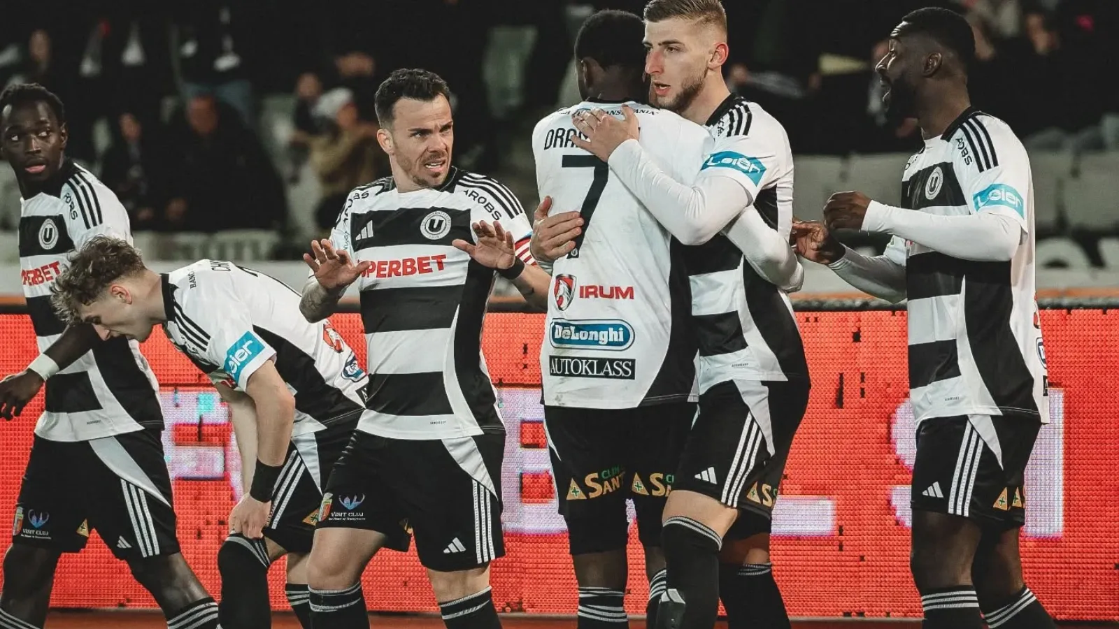 U Cluj - CFR Cluj „Studenții” au oprit seria de victorii a „feroviarilor”