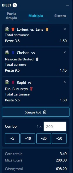 Biletul zilei din Pariuri Speciale 14.03.2026