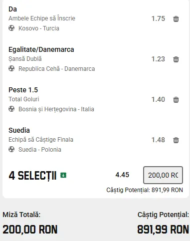 Biletul Zilei propus de AI 31.03