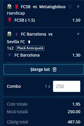 Cota 2 din fotbal 15 martie