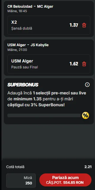 Cota 2 din fotbal 25 martie