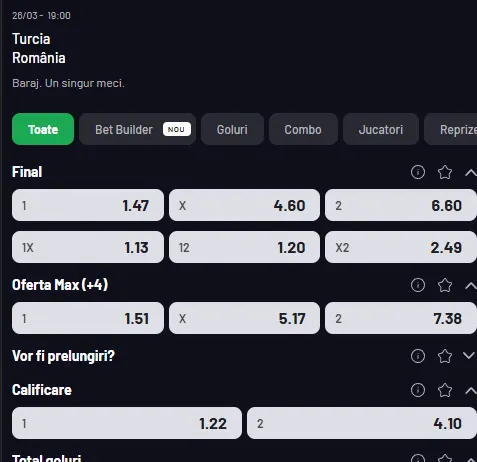 Diferențe mari de cote și la Maxbet