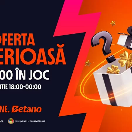 Oferta Misterioasă Betano până la mizeul nopții: premii de 85.000 RON
