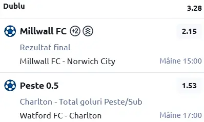 Biletul zilei Fotbal 06 Aprilie 2026