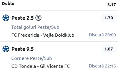 Biletul zilei fotbal 13 Aprilie 2026