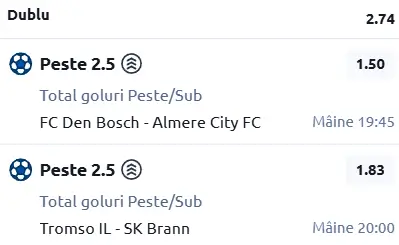 Biletul zilei fotbal 29.04.2026