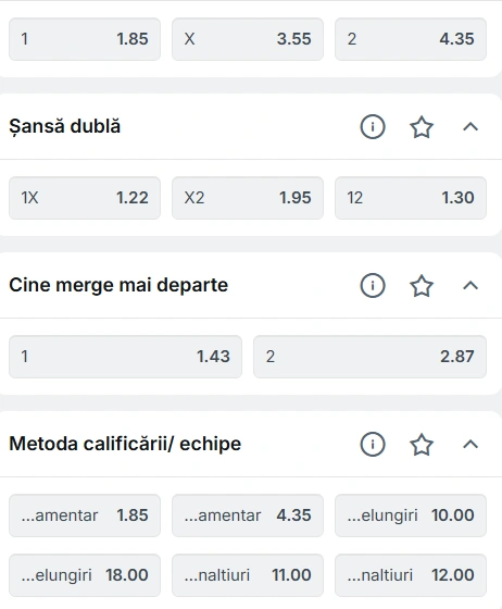 Cote pariuri Real Betis vs Braga la Superbet