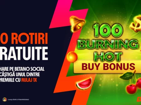 Distribuie și câștigă 100 de Rotiri Gratuite pe Betano Social