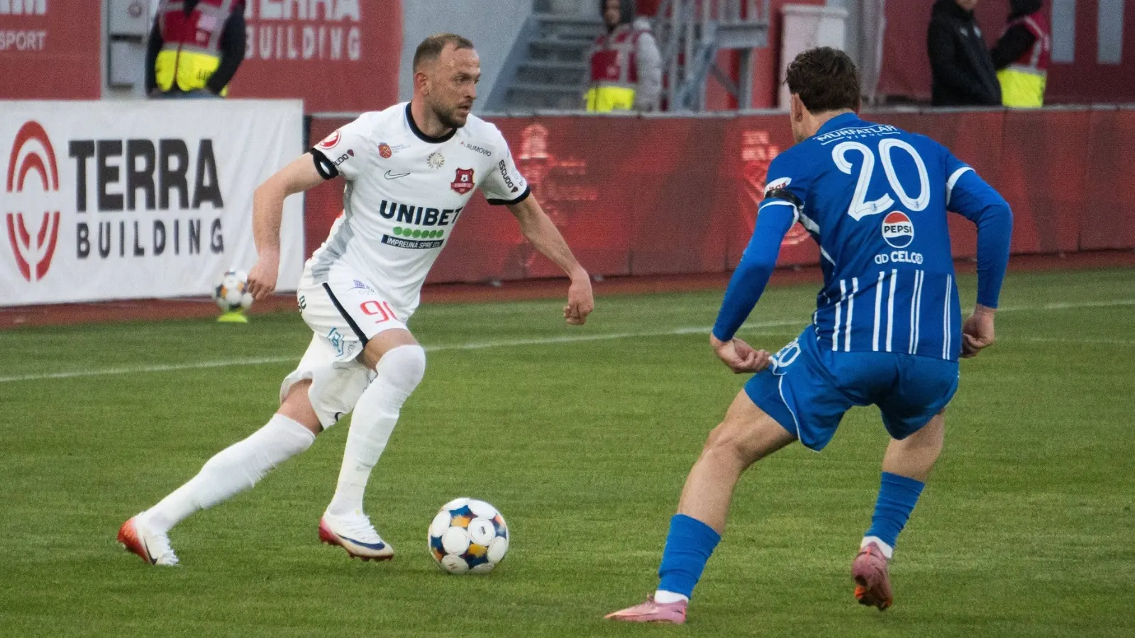 Hermannstadt - Farul: Ianis Zicu a plecat după acest meci