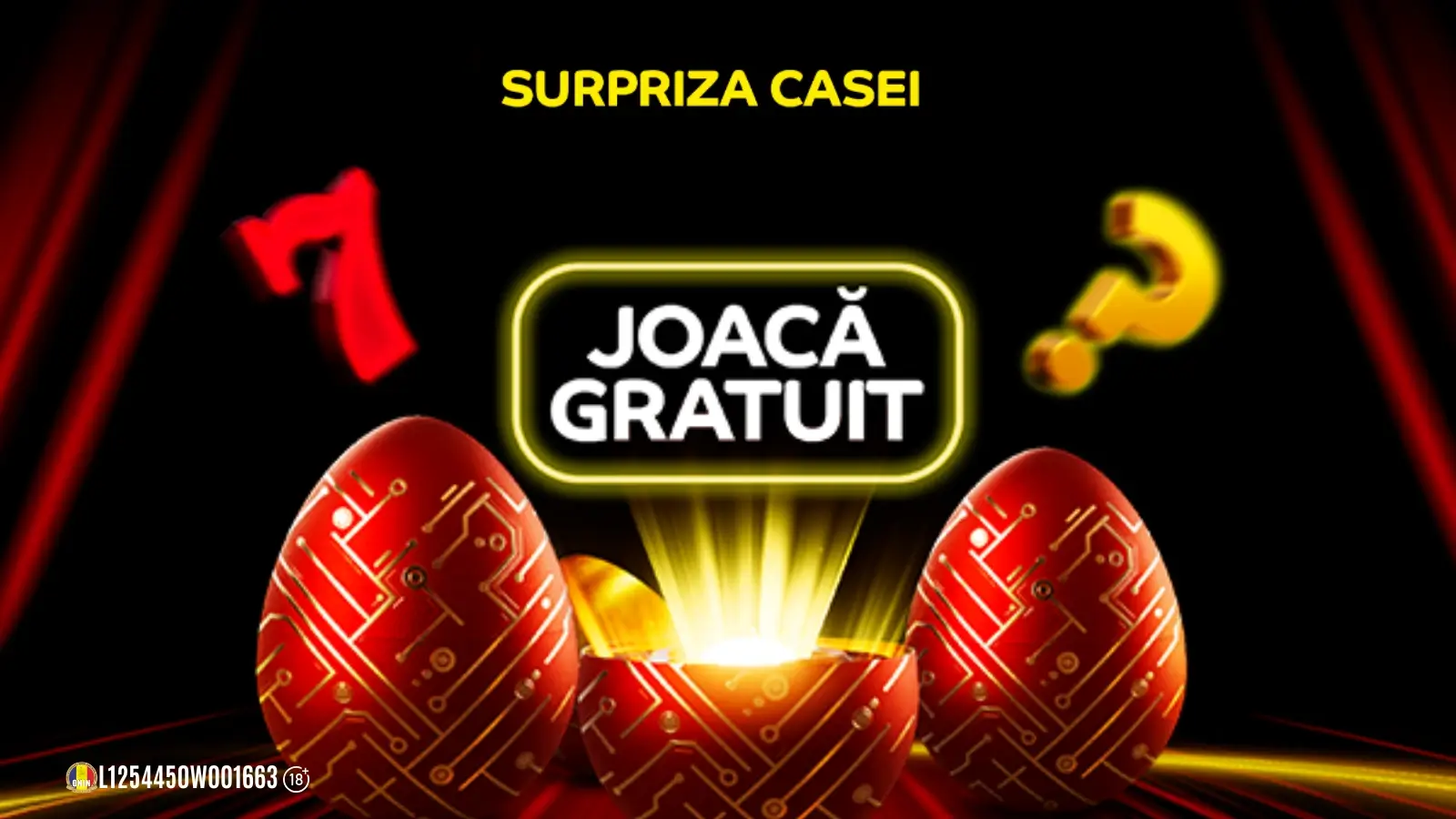 Surpriza Casei - Revendică gratuit un premiu în fiecare zi la Casa Pariurilor