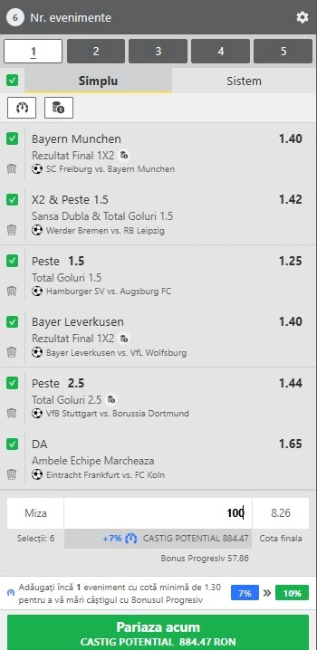 Biletul rundei a 28-a din Bundesliga 04.04.2026