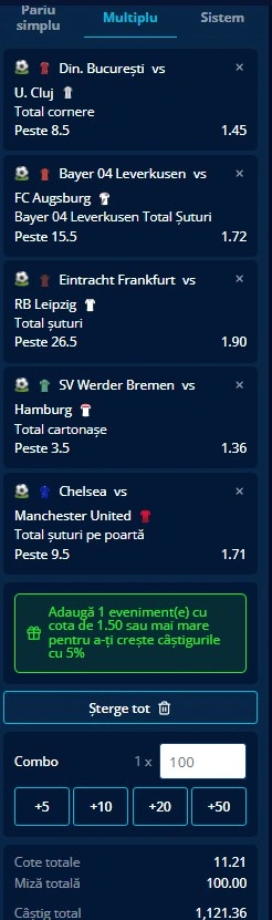 Biletul zilei din Pariuri Speciale 18.04.2026