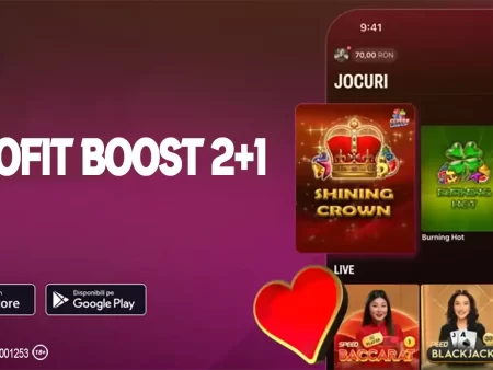 Bonus 200 RON la Napoleon, cu Profit Boost Burning Hot, doar astăzi 20 aprilie