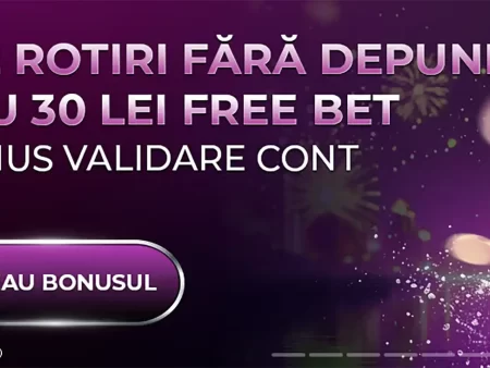 Bonus 222 Rotiri Gratuite fără depunere la Player, după verificarea contului