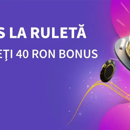 Bonus 40 RON la ruletă doar joi, la Don Casino