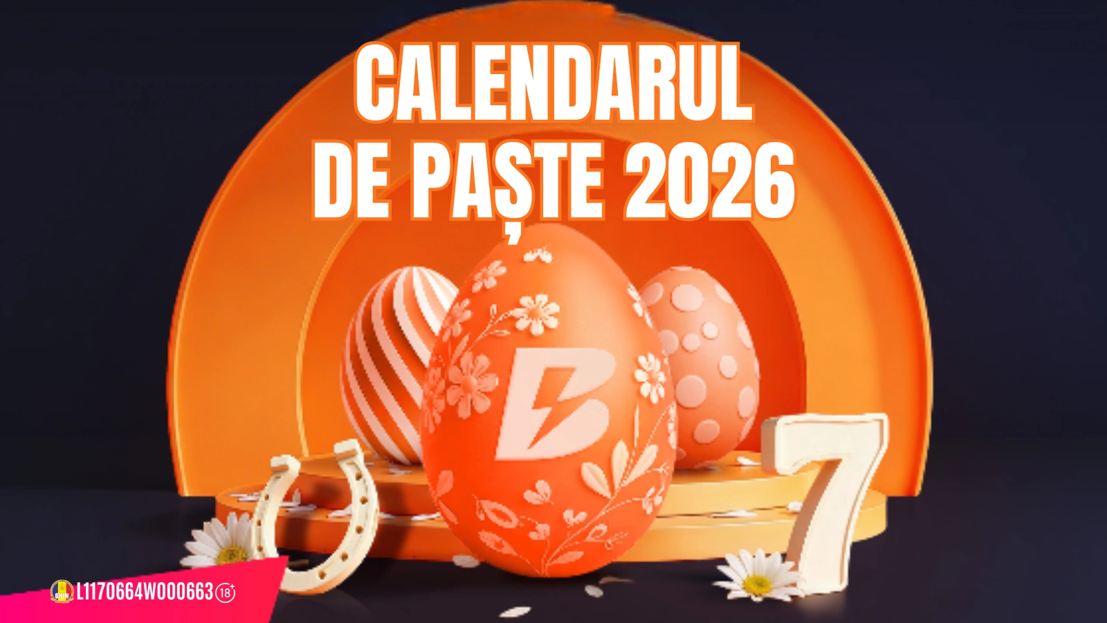 calendar de paște la casino 2026 betano