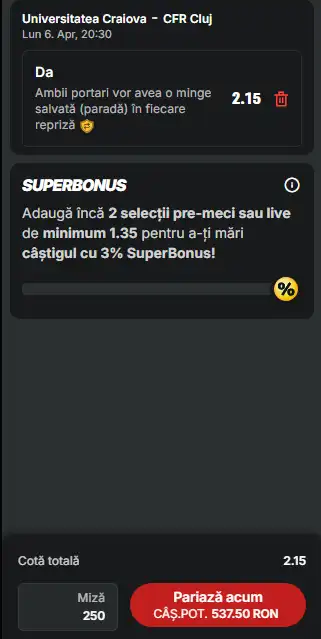 Cota 2 în derby-ul Craiova - CFR