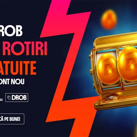 Încasează 1.000 Rotiri Gratuite fără depunere la Betano, cu noul cod DROB