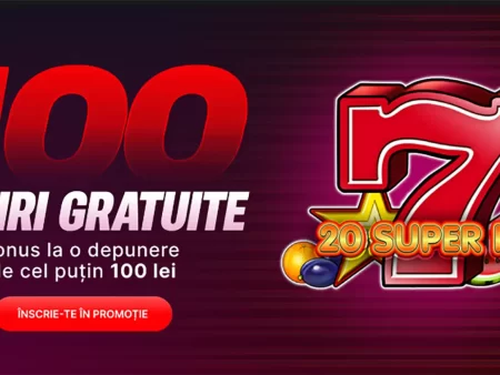 Obține astăzi 100 Rotiri Gratuite la 20 Super Hot, la Superbet