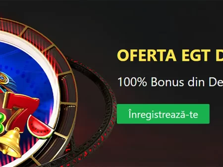 Obține miercuri 500 RON Bonus la Winbet Casino, cu oferta EGT Digital