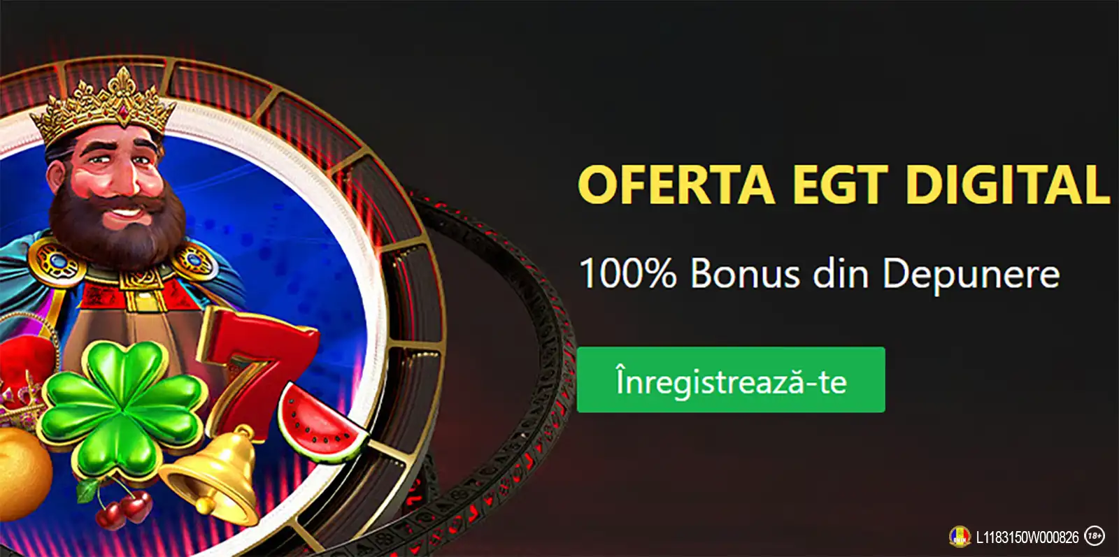 Obține miercuri 500 RON Bonus la Winbet Casino, cu oferta EGT Digital