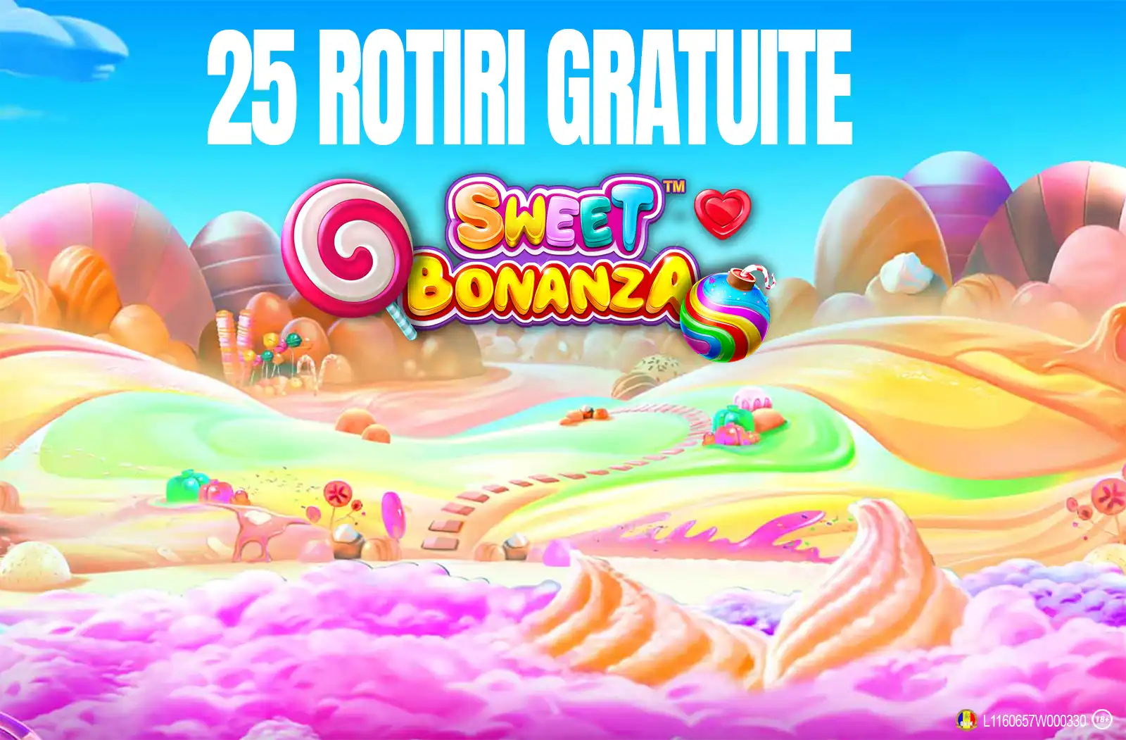 25 Rotiri Gratuite la Sweet Bonanza oferite de Unibet azi, 19.05.2026