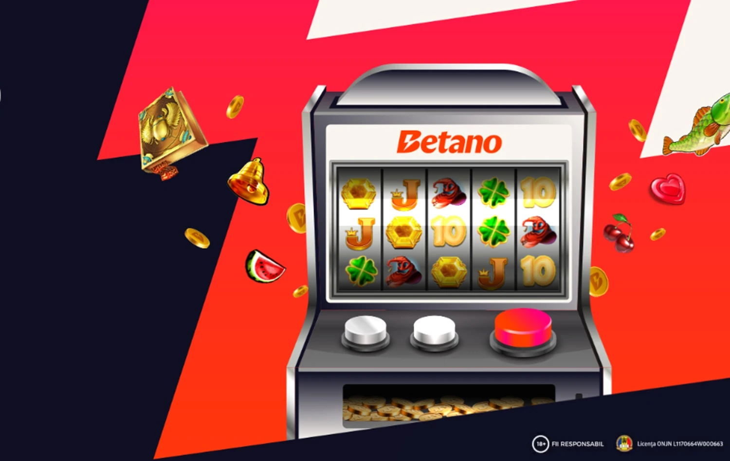50 Rotiri Gratuite fără depunere doar azi, cu Ultra Drop Betano Casino