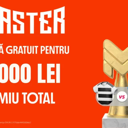 Betano Master pentru U Cluj vs Universitatea Craiova în Finala Cupei României – 50.000 lei Premiu Total