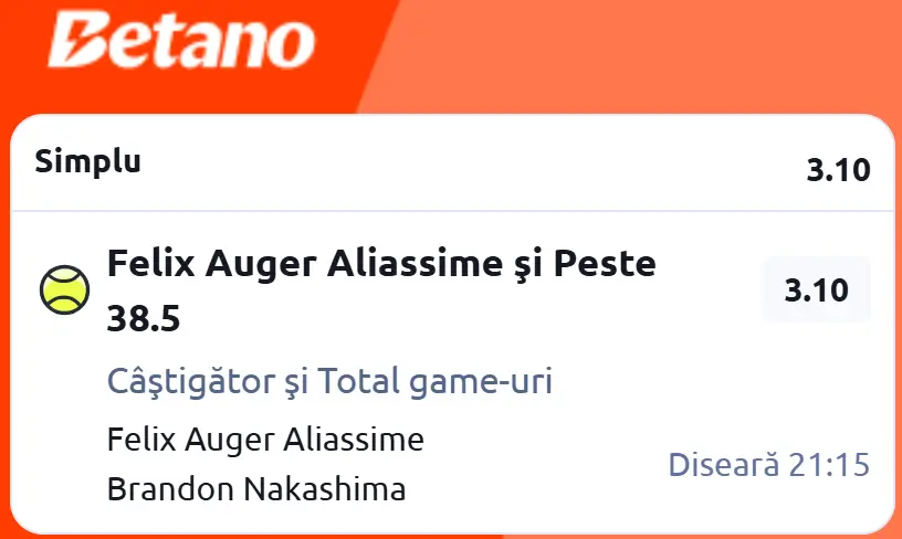 Biletul zilei ATP Roland Garros la Betano | niciunul dintre acești combatanți nu este „zgurist„ la bază